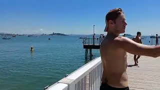 Beach day in Penha SC - vlog in Brazil 