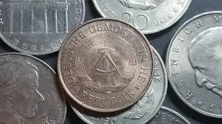 East German commemorative coins