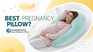 PharMeDoc U-Shape Pregnancy Pillow Review | Best Pillow for Back, Hip & Belly Support!