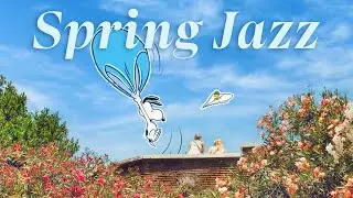 Snoopy Feel-Good Jazz Playlist 💙 Spring Morning in the Garden