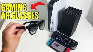 mReal Air AR Glasses for Gaming | Unboxing and Setup with PS5, Steam Deck, Nintendo Switch & Xbox