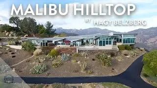 Malibu Hilltop Home by Hagy Belzberg