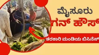Mysore 🥰Gun House🏠 RMC😉  vegetables market 🥦🥒🥒🥕🌽🫒🌶🫑🧅🧄🍅🍑🍒🍉🍓🍊🫐🍍in Kannada