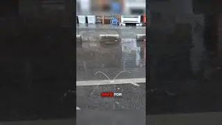 This is How Japan Melts Snow From Roads ❄️🚿 #shorts