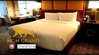 Las Vegas MGM Grand Tower King Room Tour (Vegas Re-Opening Weekend! June 2020)