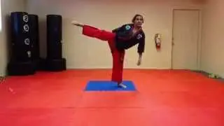 360 Spinning Heel Kick Tutorial (Standing & Jumping)
