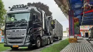 opbouw kermis Dongen 2022 met Power Surge en El Mundo en meer  !!
