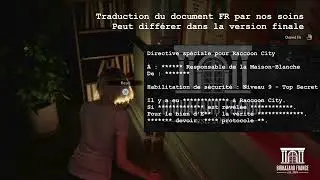 Resident Evil Requiem - Easter Egg - Document cach&eacute; dans la d&eacute;mo Gamescom