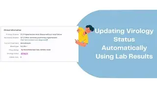 RenalGenie Tutorial|Virology status auto update from latest Lab Result