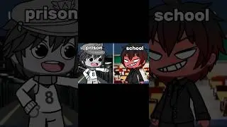 School is feels like prison |Gacha life meme #gacha #gachalife #memes