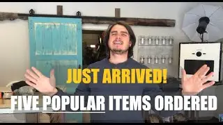 Five Items Ordered - Just Arrived! - Growing Event Rental Business