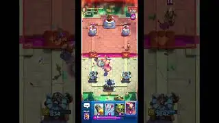 Rocket and Arrows to finish off the things #clashroyale #ytshorts