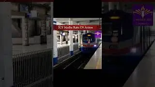 Medha Rake in Action #indianrailways  #kolkatametro #icf