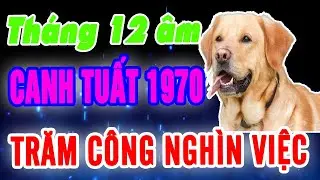 Bí Mật Cuối Năm: Canh Tuất 1970 biết trước Hoá Xui Giải Đen, Tài Lộc Kéo Về!