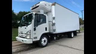 2013 Isuzu NQR 20 ft Insulated Reefer Van. Aluminum Lift (Dallas, Texas)