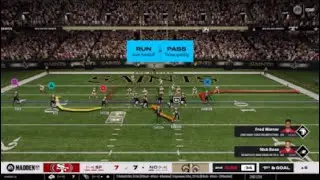 Madden 26 Franchise mode Saints vs 49ers  (S1 G2)