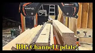От коробок к доскам: сборка и тестирование лесопильного станка Norwood HD38.