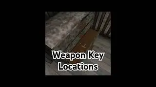 Granny 2 Weapon Key Locations #granny 2#viral #shorts