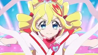 【Movie Clip】 『God Idol Diffusion！』  Cure Idol Attack Scene  | You and Idol PreCure | ゴッドアイドルディフュージョン