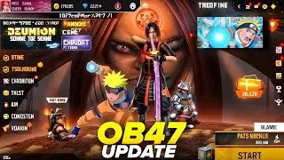 Ob47 Update Free Fire l Free Fire X Naruto l Free Fire New Event l Ff New Event | Ob47 Update ff🤯