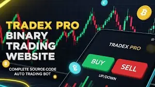 Tradex Pro Binary Trading Website Free Script with Admin Panel || Make Binance Clone Website