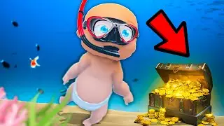 Baby Goes SCUBA DIVING!
