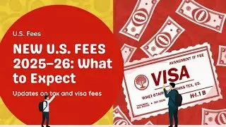 U.S. Remittance Tax & $250 Visa Integrity Fee Explained | Impact on Indian Students & H-1B Workers.