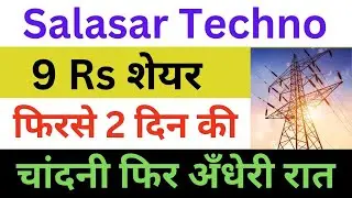 Salasar Techno Latest News | Salasar Techno Share News | Salasar Techno Breaking News