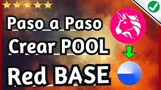Como crear POOL de LIQUIDEZ en red de BASE USANDO UNISWAP V3 💥 YIELD FARMING en BASE