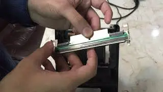 CITIZEN CLE-321 PRINTHEAD REMOVE AND INSTALL