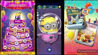 minion rush 10th anniversary #minionrush #minionrushdespicableme #minion #miniongame #miniongaming