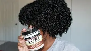 Aunt Jackie's Coconut Creme Deep Conditioner | Demo & Review