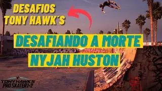 DESAFIANDO A MORTE - DESAFIOS DO SKATISTA (NYJAH HUSTON)  GAP GRIND MORTAL