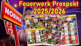 Norma SILVESTER FEUERWERK Prospekt 2025/2026 [Analyse 📈📉] MEGA SORTIMENT 💥