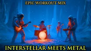 Interstellar Inspired Progressive Metal Soundtrack | Hans Zimmer Inspired Epic Gym Music Mix