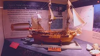 The NC Maritime Museum: The Place To Learn About Black Beard & The QAR | Adv in Beaufort, NC Ep15