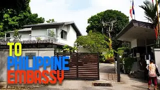 From Orchard Road to Philippine Embassy in Singapore at Nassim Road
