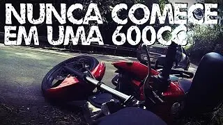 Acidente de Moto /Primeira moto deve ser pequena veja porque /RobertyR7