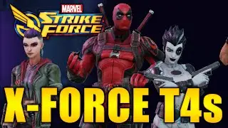 T4s for X-Force - Roster Review - MARVEL Strike Force - MSF