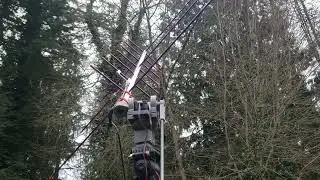 Rotator testing - Tracking the International Space Station