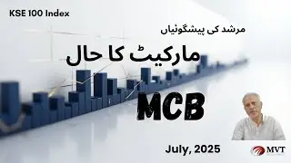 KSE 100 Index | MCB Stock Analysis | Key Levels & Market Trend Update | July 2025