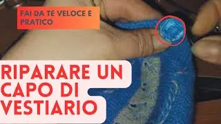 ATTACCHIAMO DA SOLI UN BOTTONE #cucito #fattoamano #faidate