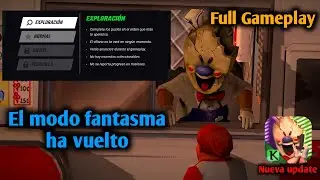Ha vuelto el modo fantasma! nuevo modo exploracion y cambios en la iluminacion Ice Scream 1 Improved