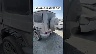 Would Cheapest Mercedes G63 in Dubai #mercedes #g63 #crash #cheapest #dubai #shorts #car #lover