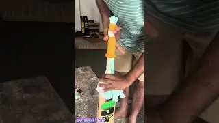 The easiest way to put on a bat grip