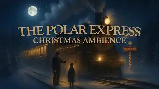 The Polar Express 🚂 Magical Christmas Ambience | Classic Soundtrack, Snowfall & Holiday Wonder