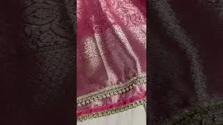 Premium banarasi tissue silk saree