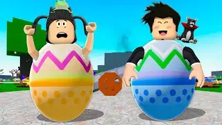 LOKIS VIROU UM OVO DE PÁSCOA GIGANTE | Roblox - Wacky Wizards