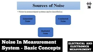 Noise In Measurement System | Different Sources Of Noise | Electrical And Electronics Measurement