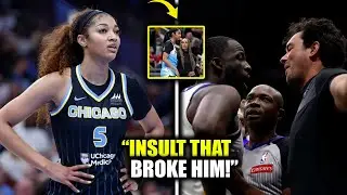 Angel Reese INSULT Makes Draymond Green SNAP At Fan During NBA Game!